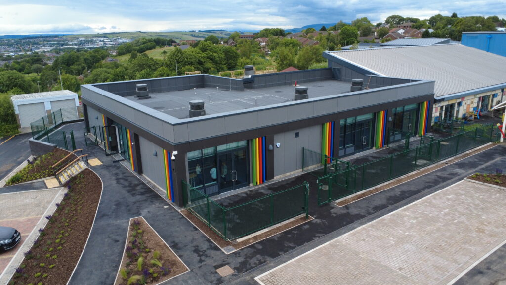New build extension at school