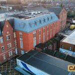 External view of new build block to Royal Albert Edward Infirmary